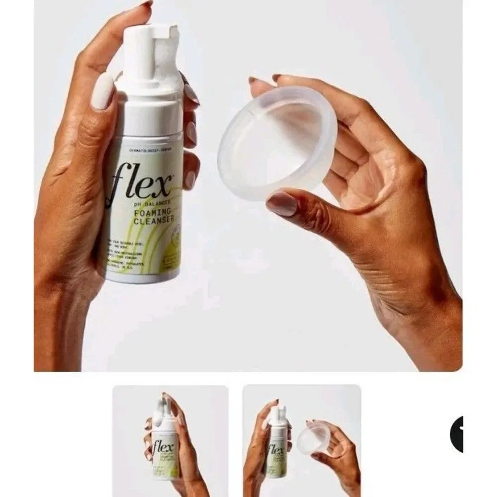 Flex Foaming Cup Wash, Period Menstrual Silicone Cup Cleanser 3.4oz women ladies